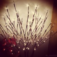 Wholesale 20LED Branches Light Battery Powered Twig Lamp Indoor Hotel Simulation Tree Light Photography Prop Christmas Decoration Tree Branches Lamp