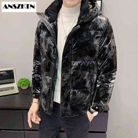 Wholesale ANSZKTN new arrivals Worth Buying Outdoor Ski Wear Men Down JacketFashion Thick Warm Parkas Casual White Duck Down Coats Y1029