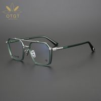 Wholesale 70 OFF Factory Promotion glasses Xinchao easy use plain pure titanium super light large face fashionable myopia spectacle frame