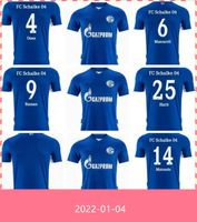 Wholesale 21 FC Schalke soccer jerseys home away Uth Ozan Harit Raman Serdar Kutucu Matondo football shirts