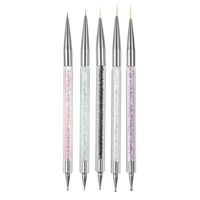 Wholesale Nail Art Kits Paint Pen Liner Gel Painting Pens Polish Dotting Pencil Manicure Brush Charms Accessory Beauty Tool
