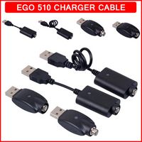 Wholesale EGO USB Charger for Thread Battery Electronics Cigarette Chargers Cables CE3 Cartridges E Cig Vapes Pen Charging Device