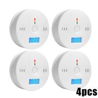 Wholesale Alarm Systems dB Warning High Sensitive LCD Poelectric Independent CO Gas Sensor Carbon Monoxide Poisoning Detector For Security