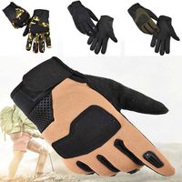 Wholesale Sports Gloves Pair Men s Tactical Army Cycling Full Finger Winter Warm Bike Camping Hiking Outdoor Anti slip Glove