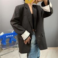 Wholesale Women s Suits Blazers ADER ERROR Coats SS Men Women High Quality Fashion Wool Blends Adererror Overcoat Khaki Black Grey Blazer Ja