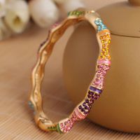 Wholesale Section Thin Bamboo Rattan Bracelet Bony Beauty Fashion Lady Manufacturers Primary Source Of Direct Selling Bangle