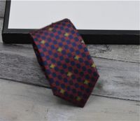 Wholesale High quality silk men s tie cm narrow version tie men s leisure business brand tie narrow version original packaging box