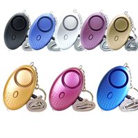 Wholesale Self Defense Alarms db Loud Keychain Alarm System Girl Women Protect Alert Personal Safety Emergency Security Systems