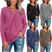 Wholesale Women s T Shirt Women Sexy Shirt Long Sleeve Boat Neck Off Shoulder Top Sweatshirt Tunic Tops Female Clothing Vestidos Mujer
