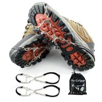 Wholesale Cords Slings And Webbing Crampons Traction Cleats Teeth Anti Slip Grips Ice Snow Shoes Boots Walking Climbing Fishing Hiking Winter