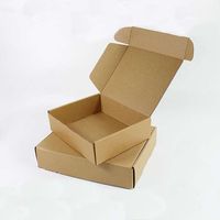 Wholesale Packing Boxes Brown Corrugated Paper Box Aircraft Carton Gift Postal Express Package