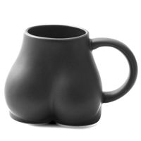 Wholesale Mugs Personality Hip Cup Sesame Glazed Ceramic Tea Cups Art Mug ml Ins Korean Cafe Coffee Funny For Friend Gifts