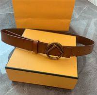 Wholesale Women Fashion Buckle Cowskin Designer Leather Belt Brand Classic Letter High Quality Vintage Womens Belts For Lady Width cm Waistband