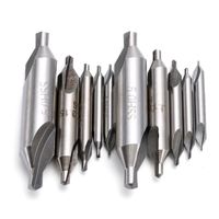 Wholesale Professional Drill Bits HSS Center Drills High Speed Steel Combined Countersink mm Degree Bit Lathe Mill Tool