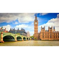 Wholesale Paintings Big Ben Oil Painting Frame Diy By Numbers Acrylic Paint For Home Decoration Arts