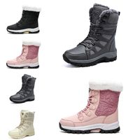 Wholesale designer women snow boots fashions winter boot classic mini ankle short ladies girls womens booties chestnut navy blues outdoor
