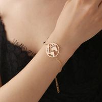 Wholesale Charm Bracelets Chain Link Bangles Jewelry Globe Bracelet Travel Jewellery Gift Earth
