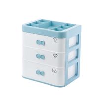 Wholesale New Underwear Storage Cabinet Clothing Organizer Drawer Plastic Box for Tie Sock Shorts Bra Bedside Table Divider Drawer Closet C0318