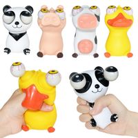 Wholesale Toys Vent the spoof explosion eye pressure relief toy decompression animation modeling many cartoon pranks squeeze doll