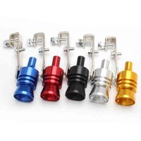 Wholesale Universal Motorcycle Car Modification Pipe Exhaust Sound Muffler Turbo Tail Whistle For mm mm Tailpipe