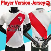 Wholesale player version River Plate soccer jerseys home white21 Men Argentina league soccer shirt Customized Football uniform