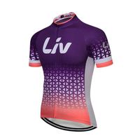 Wholesale Women Cycling Jerseys LIV Bike Clothing Summer Racing Bicycle Clothes Wear Ciclismo Cycling Clothing MTB Bicycle Wear X0503