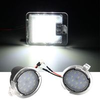 Wholesale Emergency Lights LED Side Mirror Puddle Light For Focus Kuga Escape S Max Edge Mondeo Fusion Gen Flex Everest Taurus F150 Mustang