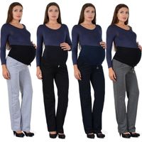 Wholesale Women s Pants Capris Maternity Trousers Pregnancy Casual Over Bump Joggers