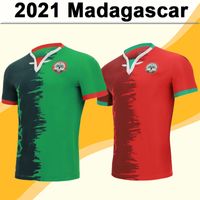 Wholesale 2021 Madagascar National Team Mens Soccer Jerseys ANICET NOMENJANAHARY Football Shirts Short Sleeve Uniforms