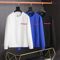 Wholesale 21SS designer mens hoodie male leisure autumn simple sport long sleeved shirt stretch jumper new fashion and comfortable temperament contracted round collar