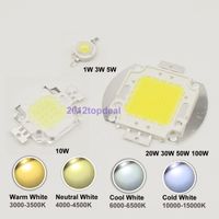 Wholesale Strips High Power W W W W W W W W LED Lamp Chip Warm Natural Cool White K k k k