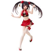 Wholesale Pre Sale Date A Live Tokisaki Kurumi Japanese Anime Figure Cm Chinese Style Swimsuit Sweet Sexy Hand Made Model Decoration Toy G0911