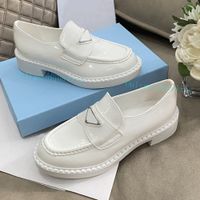 Wholesale Top Quality Women Dress Shoes Flat casual low top wedding party design business formal loafer social chunky With Original Box