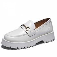 Wholesale Sandals Product Promotion Solid Color Loafers Simple Style Outing White Women s Shoes