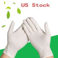 Wholesale Us Stock Dhl Disposable Gloves Latex Universal Kitchen dishwashing work rubber garden Left and Right Hand