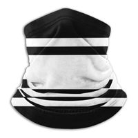 Wholesale Scarves Black White Power Stripe Bandana Scarf Mask Scarfs Neck Warmer Headwear Oakland Brooklyn York