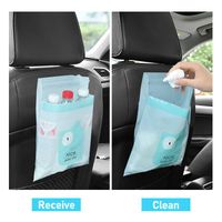 Wholesale Car Organizer Trash Bags Vest SelfAdhesive Portable Biodegradable Holder Garbage Disposable Clean Kitchen Accessories