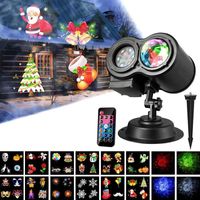 Wholesale Strings LED Projection Lamp Outdoor Waterproof Christmas Patterns Projector Spotlight Lawn Laser Light Holiday Garden Decoration