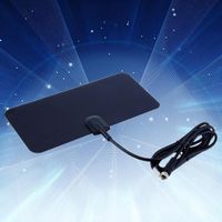 Wholesale OEM Freeshipping Newest Quality Digital Indoor TV Antenna HD Flat Design High Gain TVs DTV Box MHz MHz Factory directly