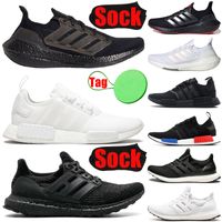 Wholesale With Sock Tag ultraboost ultra boost nmd r1 running shoes men women triple black white ultraboosts mens womens trainers sports sneakers runners