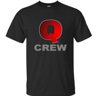 Wholesale Men s T Shirts Funny Casual Q Crew Impractical Jokers Mens T Shirt Men T Shirt Tshirt Solid Color Fitness Design Tops