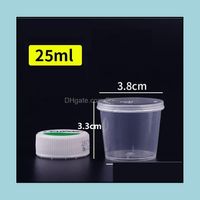 Wholesale Office School Business Industrial1Oz Disposable Plastic Portion Cupconnt Sauce Snack Souffle Dressing Jello S Cup Containers Packing Boxe