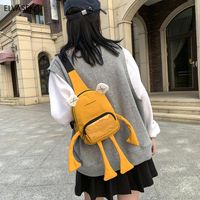 Wholesale Personality Girl Small Bag Tide Cartoon Cute Frog Casual Messenger Chest Unisex Shoulder Crossbody Women Bags