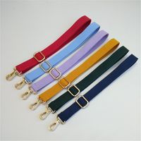 Wholesale Bag Parts Accessories Strap Cotton Fabric Shoulder Messenger DIY Replacement Belt Adjustable Handbags Handle Belts
