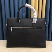 Wholesale Briefcase Classic Bag Laptop Travel Elegant Women Simple Men Sports Sacoche Leather And Soft Fashion Homme Fvqsd