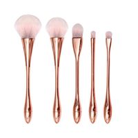 Wholesale Makeup Brushes Set Waist Brush Electroplating Multifunctional Plastic Soft Hair Small Beauty Tools For Cosmetic