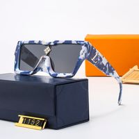 Wholesale Visor Colors Marbling Adumbral Fashion Sunglasses For Men Designer Luxury High Quality Sun Glasses For Women Mens Sunglass D2110275HL
