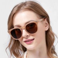 Wholesale 2021 Fashion Gafas De Sol AC Brightns Ray Filter Ultraviolet Radiation Proof Cellulose Acetate Sunglass Women
