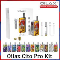 Wholesale 100 Authenti Oilax Cito Pro atomizers Vape Pen in Starter Kit Electronic Cigarette mAh Variable Voltage Preheat Adjusted Battery Vol