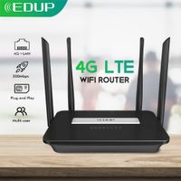 Wholesale EDUP G Router WIFI Router Home hotspot G RJ45 WAN LAN WIFI modem Router CPE with SIM card slot EDUP